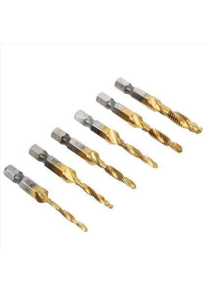 Titanyum Kombinasyon Matkap Bit Bit Seti 39PCS Sae ve Metrik Tap Bitler Kiti Vida Ipliği Delme Dokunma Çarpıştırma (Yurt Dışından) indirimleri