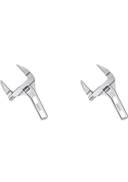 2x Ayarlanabilir Anahtarlar 6-68MM Genişliğinde Çene Anahtarı Banyo Anahtarı El Aletleri Fındık ve Cıvataları Sıkmak Veya Gevşetmek Için El Aletleri (Yurt Dışından)