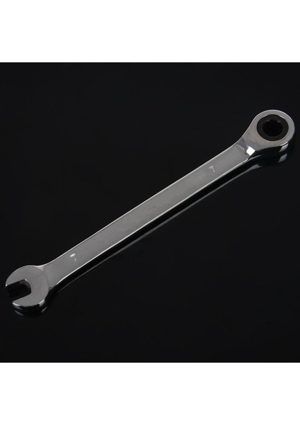 2x Çelik Sabit Kafa Cırcırlama Cırcır Spanner Dişli Anahtarı Açık Uç ve Yüzük Boyutu 7mm (Yurt Dışından) indirimleri