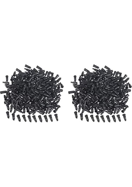 Luer Kilidi Için 250 Pcs Uç Kapakları Siyah Dağıtım Iğne Uç Kapakları Kayma Ipucu Için Fiş (Yurt Dışından)