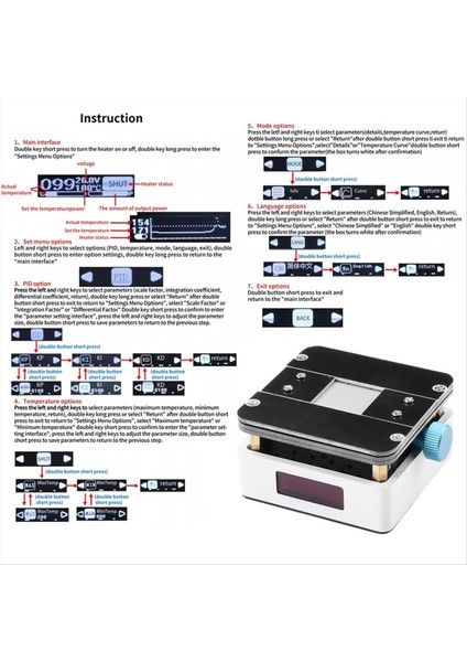 Cep Telefonu Için Cpu Isıtma Platformu Pcb Anakart Chip Cpu Isıtma Tutkal Kaldırma Lehim Kaldırma Bga Onarım Aracı (Yurt Dışından) indirimleri