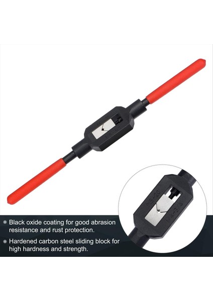 1/4-3/4inch (Unc/unf)/metrik M5-M20 Musluklar Için Ayarlanabilir Musluk Anahtarı Tutamağı Iplik Musluk Tutucu Raybası Eline Dokunma Aracı (Yurt Dışından) fırsatları