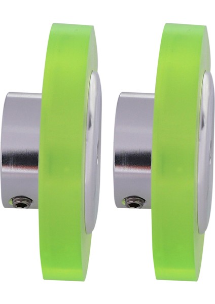 2x 200MM Alüminyum Poliüretan Endüstriyel Enkoder Tekerlek Ölçüm Tekerle (Yurt Dışından)