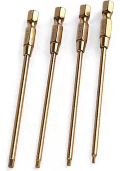 4 Paket Metal 1 5 2 0 2 5 3 0mm Hex Tornavida Seti Rc Modelleri (Yurt Dışından)