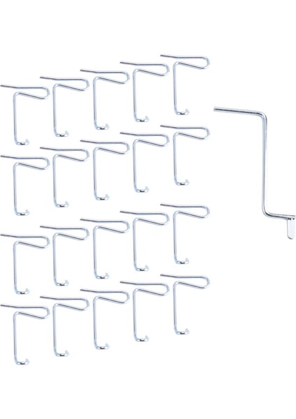 Dikenli Tel Gergin Set Çip Tamir Aracı Yardımcı Anahtarla Birlikte Gelir (Yurt Dışından)