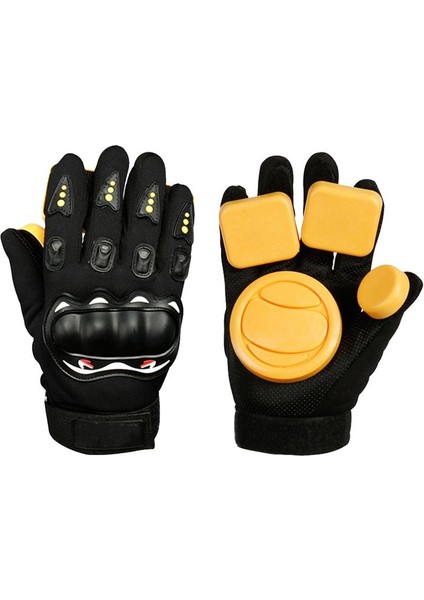 Yokuş Aşağı Kaykay Eldivenleri Silindir Uzun Tahta Kaydırıcı Kaykay Çevirme Eldivenleri Kaydırıcı ile Kaydırıcı Fren Eldivenleri (Yurt Dışından)