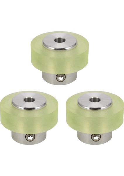 3pcs 100MM Alüminyum Poliüretan Endüstriyel Kodlayıcı Tekerlek Ölçüm Tekerle (Yurt Dışından)