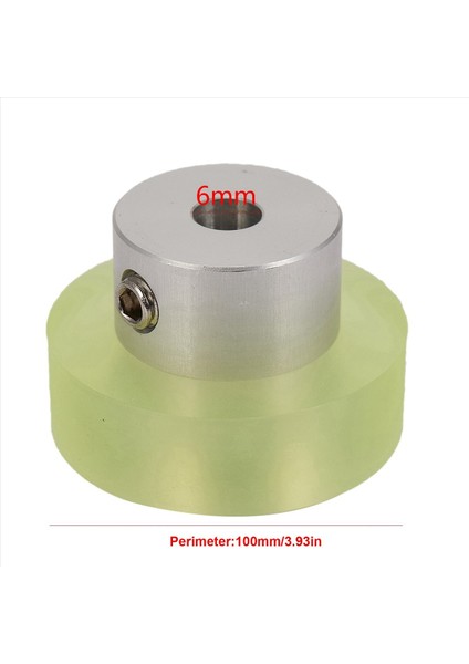 3pcs 100MM Alüminyum Poliüretan Endüstriyel Kodlayıcı Tekerlek Ölçüm Tekerle (Yurt Dışından) fırsatları