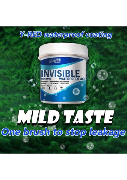 Y-Red Görünmez Su Geçirmez Ajan Uzun Kalıcı Koruma Için Görünmez Onarım Tutkal 100G Anti Sızıntı Anti Agent Çok Amaçlı (Yurt Dışından) fiyatları