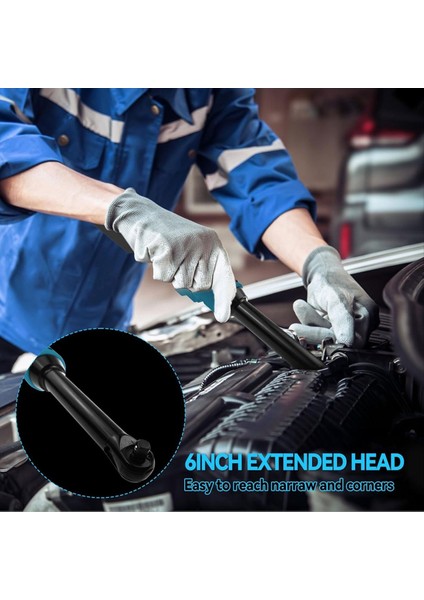 3/8inch Makita 18V Pil Değişken Hızlı Cırcır Anahtarı Elektrikli Mandal Anahtarı Için Kablosuz Genişletilmiş Mandal Anahtarı (Yurt Dışından) fırsatları