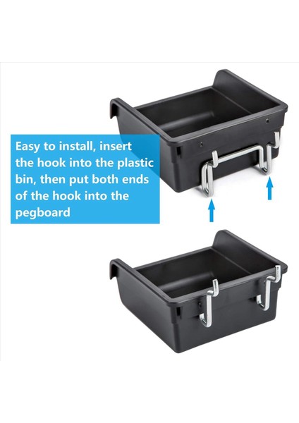 Delikli Tahta Aksesuarları Eğik Ağız Kalınlaştırılmış Parça Saklama Kutusu Kare Delik Kancası Depolama Plastik Kutusu (Yurt Dışından) fiyatları