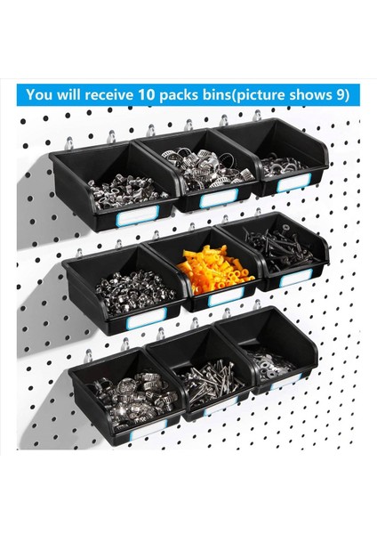 Delikli Tahta Aksesuarları Eğik Ağız Kalınlaştırılmış Parça Saklama Kutusu Kare Delik Kancası Depolama Plastik Kutusu (Yurt Dışından) indirimleri