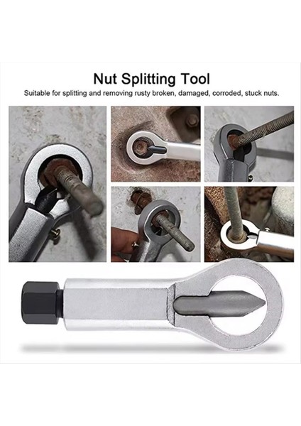 Somun Kırıcı Alet Vidası Ayırma Kaldırma Ayırıcı Tamir Onarım Kesici Set Paslı Somun Ayırıcı Anahtarı Kesici Aleti Kaldır B (Yurt Dışından) modelleri