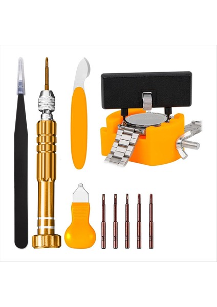 Kılıf Açma Aracı Izleyin Geri Çıkarma ve Ayarlanabilir Kasa Açıcı ile Bakım Için Pil Değiştirme Aracı Kitini Izleyin (Yurt Dışından)