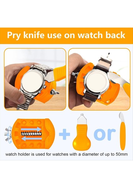 Kılıf Açma Aracı Izleyin Geri Çıkarma ve Ayarlanabilir Kasa Açıcı ile Bakım Için Pil Değiştirme Aracı Kitini Izleyin (Yurt Dışından) modelleri