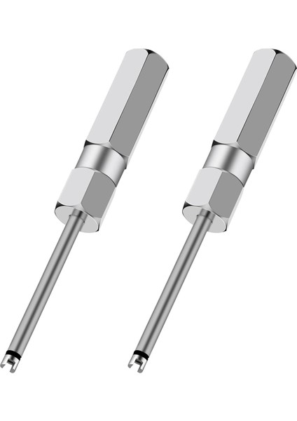 2pcs Valf Çekirdek Çıkarma Aracı Seti Tornavida Valf Kök Çekirdek Çıkarma Schrader Valf Çekirdekleri Için Lastik Valf Aracı (Yurt Dışından)