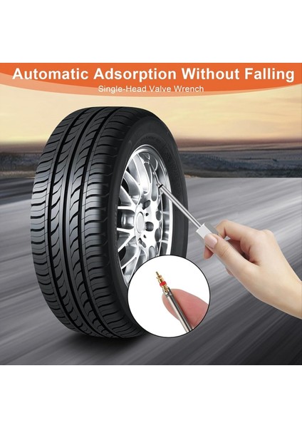 2pcs Valf Çekirdek Çıkarma Aracı Seti Tornavida Valf Kök Çekirdek Çıkarma Schrader Valf Çekirdekleri Için Lastik Valf Aracı (Yurt Dışından) fiyatları