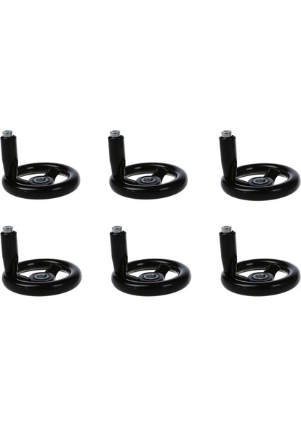 6pcs 3 9 Inç Çapında El Çarkı W Freze Makinesi Için Döner Sap (Yurt Dışından)