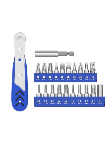 22IN1 Profesyonel Cırcırlama Tornavida Seti 36 Dişli Mini Cırcır Anahtarı Düşük Profil Cırcır Sağ Açılı Tornavida (Yurt Dışından) fırsatları