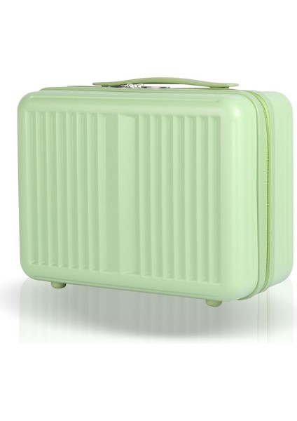 Glow Pc Policarbon Makyaj Çantası & El Valizi Yeşil