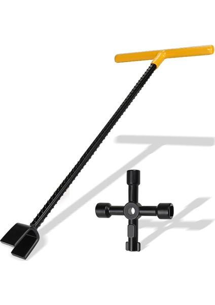 4 Yollu Çok Fonksiyonlu Yardımcı Programlara Sahip 17 Inç Su Metre Tuşu Yüklenici Sınıfı Zorunlu Çelik Su Kapatma Aracı (Yurt Dışından)