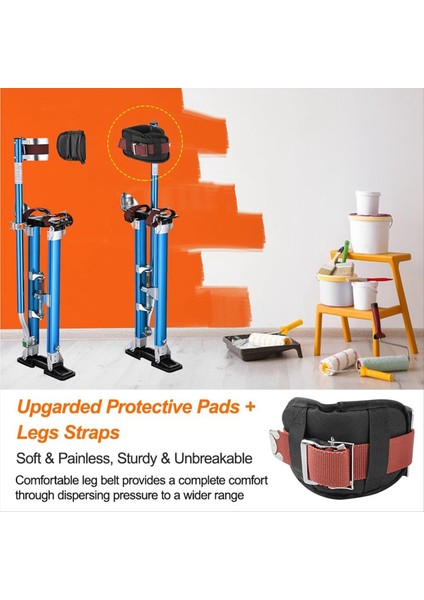 4 Paket Alçıpan Çıtır Yedek Parçalar Konfor Çatı Pedleri Koruyucu Yastıklı Bacak Bantları Naylon Ayarlanabilir Çıtır Bacak Kayışları (Yurt Dışından) fiyatları