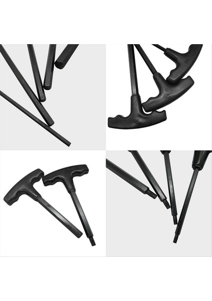 Siyah Kollu 10 Parçalı Özel Şekilli Anahtar Seti T7-T40 (Yurt Dışından) modelleri