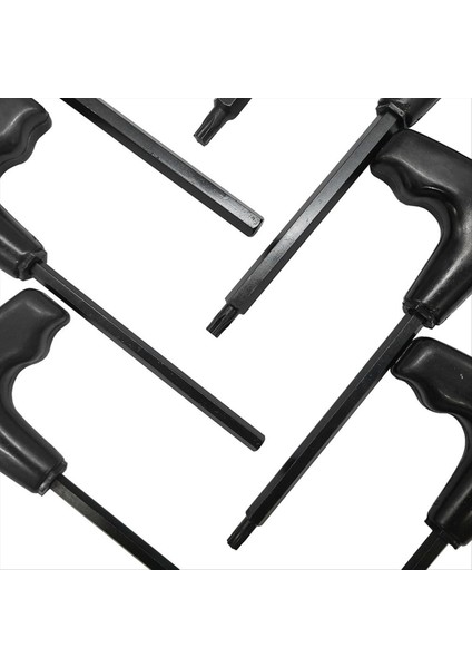 Siyah Kollu 10 Parçalı Özel Şekilli Anahtar Seti T7-T40 (Yurt Dışından) indirimleri