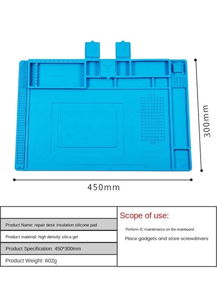 Dirençli Silikon Lehimleme Mat Anti Statik Manyetik Onarım Çalışma Mat Çalışma Tezgahı Cep Telefonu Dizüstü Bilgisayar Onarımı Için (Yurt Dışından) indirimleri