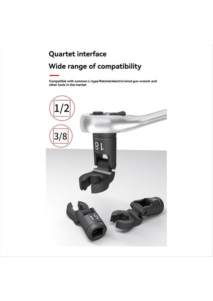 Evrensel Ayarlanabilir Anahtar Seti Hızlı Bükülme Yağ Borusu Anahtarı Uzun Saplı Yağ Borusu Anahtarı Yağ Borusu Anahtarını Sökün (Yurt Dışından) fırsatları