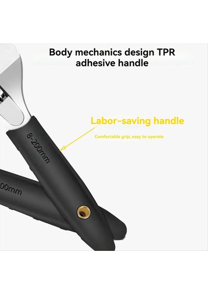 Ratchet Ayarlanabilir Anahtar Kendi Kendine Sıkıcı Ayarlanabilir Anahtar Çok Fonksiyonlu Büyük Açılış Banyo Anahtarı 12 Inç (Yurt Dışından) fırsatları