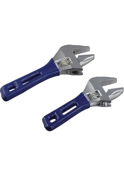 2pcs Evrensel Ayarlanabilir Anahtar Büyük Açılış Kısa Sap Çok Işlevli Mini Anahtar Banyo Araçları (Yurt Dışından)