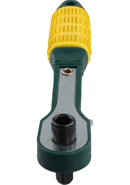 Mini 1/4 Kafa Tornavida Direği 6 35MM Iç Altıgen Cırcır Soket Anahtarı ile Çift Kafalı Ev Alet Aksesuarı (Yurt Dışından)