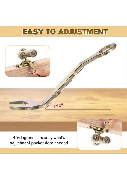 4pcs Pivot Ayarlama Anahtarı Kayar Kapı Askı Için Dolap Kapısı Için Ayar Cep Anahtarı 3/8 Inç Açık Anahtar (Yurt Dışından) fiyatları