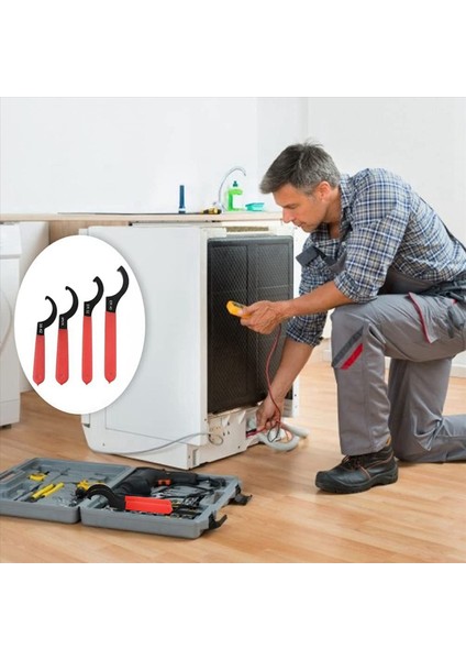 8x Coilover Anahtarı Kanca Anahtarı Aletleri Seti Şok Anahtar Anahtarı C-Şekilli Anahtar Ayarlanabilir Sünnetli Ayar Aracı (Yurt Dışından) fırsatları