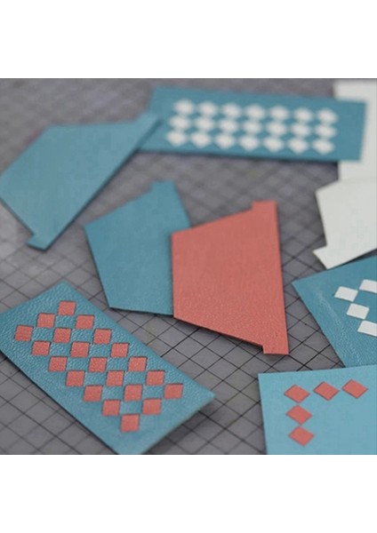 4pcs Deri Dokuma Pirzola 7mm 8mm 9mm 10MM Dokuma Yuvası Yumruklama Aracı Dıy El Dokuma Desen Kesici (Yurt Dışından) fırsatları