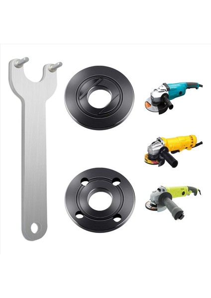 2x Öğütücü Flanş Açısı Anahtarı Anahtarı Dewalt Makita Için Metal Kilit Somun 193465-4 Bosch Siyah ve Decker Ryobi 4 5 Inç (Yurt Dışından) fırsatları