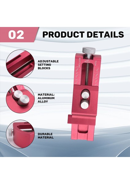 Ayarlanabilir Kurulum Bloğu Lik Göstergesi Yönlendirici ve Masa Testere Aksesuarları Için Alüminyum Hassas Ahşap Işleme Araçları (Yurt Dışından) indirimleri