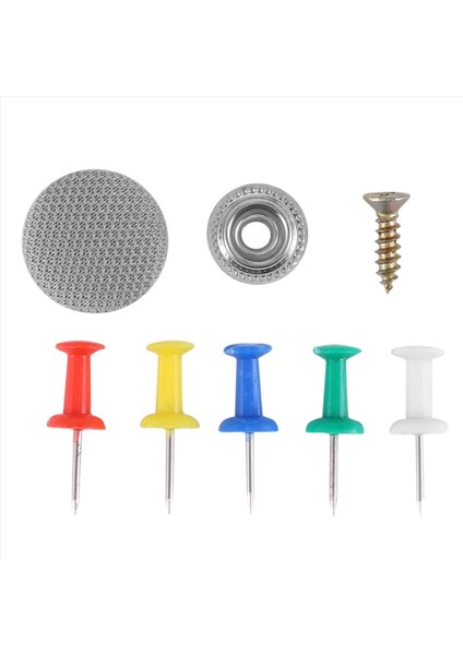 90PCS Araba Tavan Bezi Sabitleme Vidalı Araba Çatı Sabit Toka Snap Perçinler Tutucu Tutucu Otomotiv Tavan Döşemesi Onarım Düğmesi Gri (Yurt Dışından) fırsatları