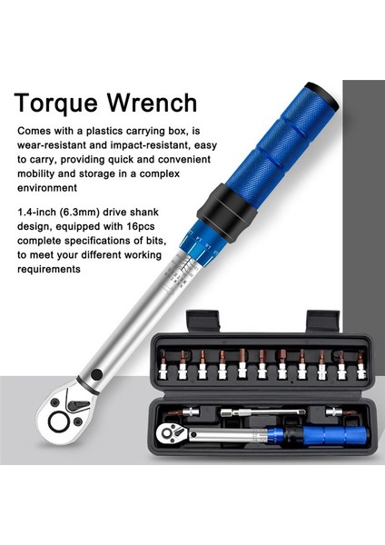 16 Parçalı Tork Anahtarı Seti Altıgen Iki Yönlü Ayarlanabilir 1/4 Inç Mandal Anahtarı Bakım Aracı (Yurt Dışından) fırsatları