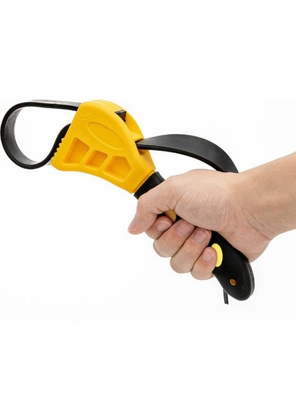 6 Inç Çok Fonksiyonlu Kayış Anahtarı Ayarlanabilir Yağ Filtre Şişesi Açıcı Otomatik Onarım Filtresi Çift Amaçlı Anahtar (Yurt Dışından) modelleri