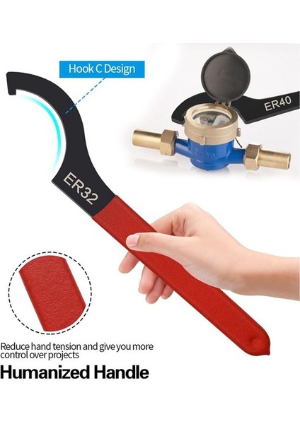 Süspansiyon Sistemi ve Şok Ayarlaması Için Coilover Sulhner Anahtar Seti 2 Adet Coilover Anahtarı C-Şekilli Anahtar Anahtarı (Yurt Dışından) fırsatları