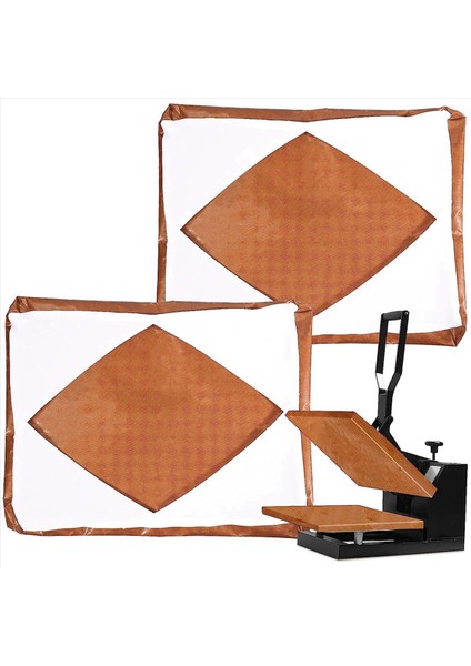 4pcs Isı Pres Için Sarma Kapağı 16 x 20 Inç Sargı Kapağı Isıya Dayanıklı Yeniden Kullanılabilir Isı Pres Sarma Kapağı (Yurt Dışından) fiyatları