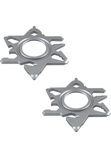 2pc Taşınabilir Çok Fonksiyonlu Kar Tanesi Anahtarı Alaşımlı Çelik Altıgen Evrensel 15&#39 Te 1 Sekizgen Tornavida Ev Aleti (Yurt Dışından)