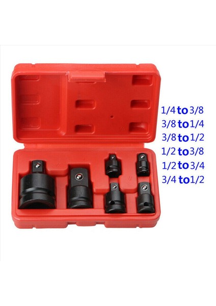 12PCS Darbe Azaltıcı ve Manşon Adaptörü Soket Anahtarı 1/4 1/2 3/8 3/4 Sürücü Hava Mandal Kesici Sürücü Anahtarı Seti (Yurt Dışından) indirimleri