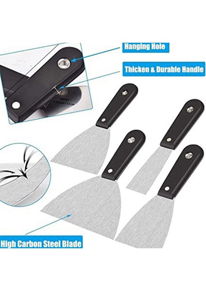 7 Parçalı Paslanmaz Çelik Kürek Seti Dekorasyon Kazıyıcı Parti Gri Kazıyıcı Yüzey Yumuşatma Alçıpan Aracı (Yurt Dışından) fırsatları