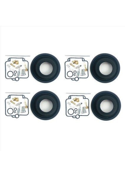 4x Motosiklet Karbüratör Onarım Kiti Suzuki Için Tek Silindirli Karbonhidrat DR350 GOOSE350 Tek Silindir Motoru Mikuni BST40 (Yurt Dışından)