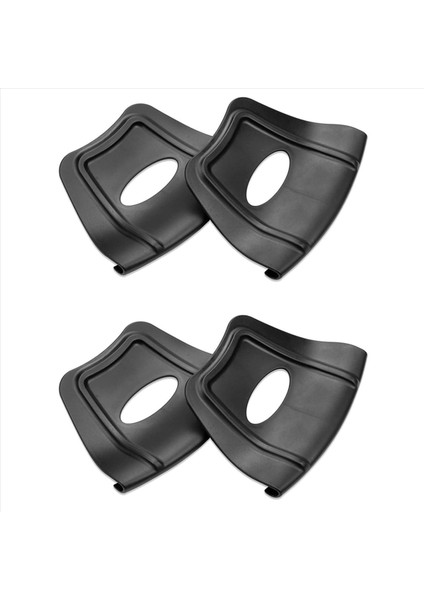 Tekerlek Kısır Kalkan Rimshield Kalkanı Koruyucu Aracı Motosiklet Bisikleti Için Atv Quad Lastik Lastik Kurulumu 4pcs Siyah (Yurt Dışından)