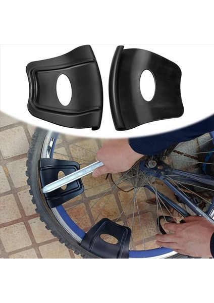 Tekerlek Kısır Kalkan Rimshield Kalkanı Koruyucu Aracı Motosiklet Bisikleti Için Atv Quad Lastik Lastik Kurulumu 4pcs Siyah (Yurt Dışından) indirimleri