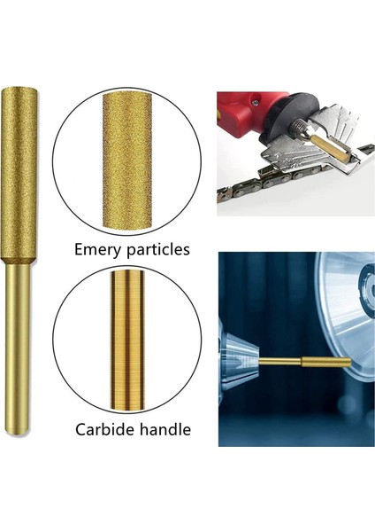 10 Adet Elektrikli Testere Bileme Taş Taşlama Taş Dosya Titanyum Kaplama Elmas Keskinleştirme Jantlar (4 0mm) (Yurt Dışından) fırsatları